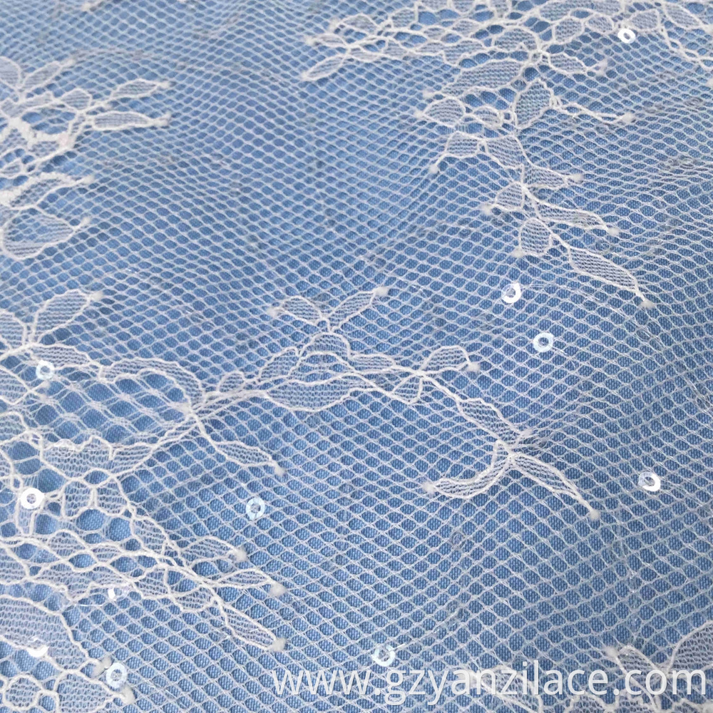 French Tulle Lace Fabric